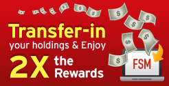 Transfer-In & Enjoy 2x The Rewards