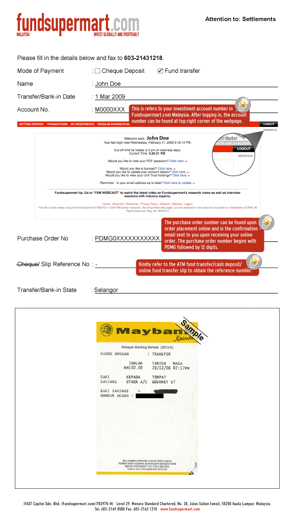 form bank account application sample Profitably and Invest Globally Fundsupermart.com form bank account application sample Profitably and Invest Globally Fundsupermart.com